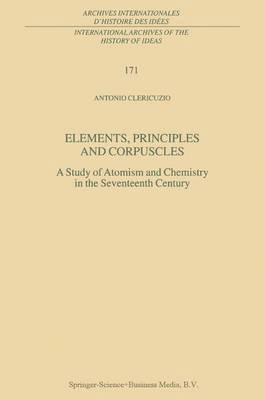 bokomslag Elements, Principles and Corpuscles