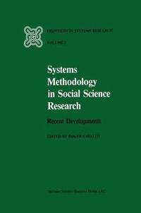 bokomslag Systems Methodology in Social Science Research