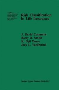 bokomslag Risk Classification in Life Insurance