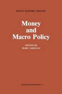 bokomslag Money and Macro Policy