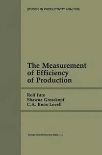 bokomslag The Measurement of Efficiency of Production