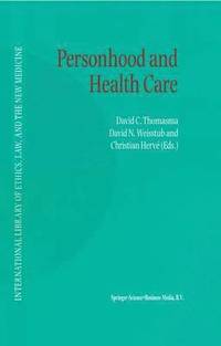 bokomslag Personhood and Health Care