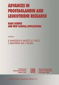 bokomslag Advances in Prostaglandin and Leukotriene Research