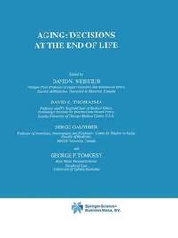 bokomslag Aging: Decisions at the End of Life