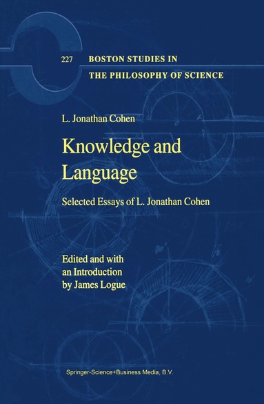 L. Jonathan Cohen, James Logue - Knowledge and Language, Häftad