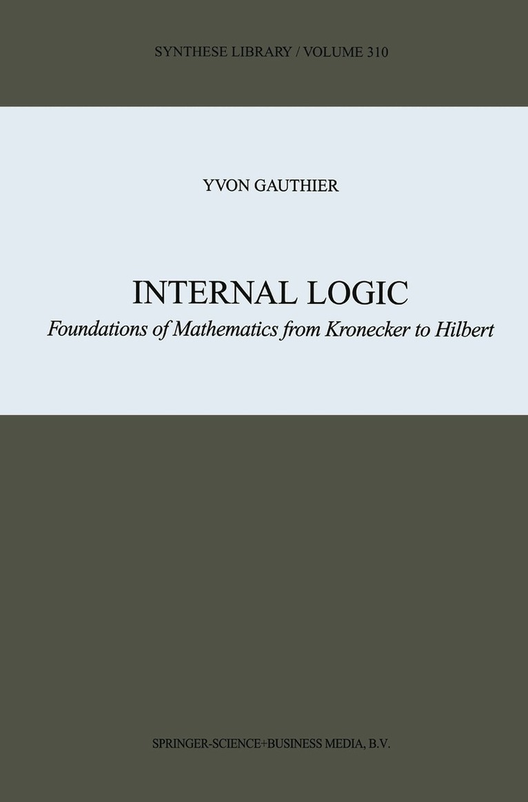 Y. Gauthier - Internal Logic, Häftad
