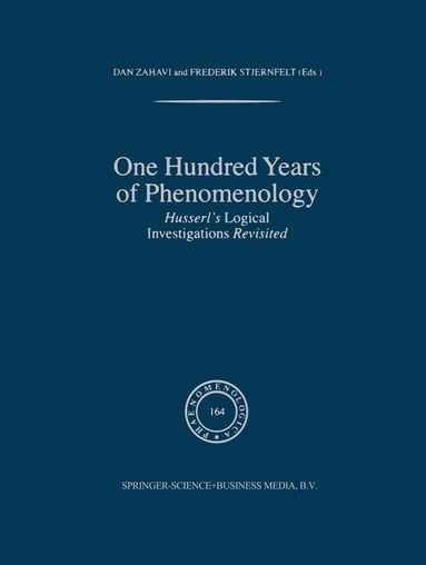 D. Zahavi, Frederik Stjernfelt - One Hundred Years of Phenomenology, Häftad