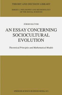 bokomslag An Essay Concerning Sociocultural Evolution