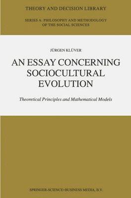 Jürgen Klüver - Essay Concerning Sociocultural Evolution, Häftad