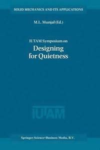 bokomslag IUTAM Symposium on Designing for Quietness