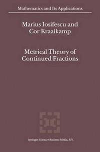 bokomslag Metrical Theory of Continued Fractions