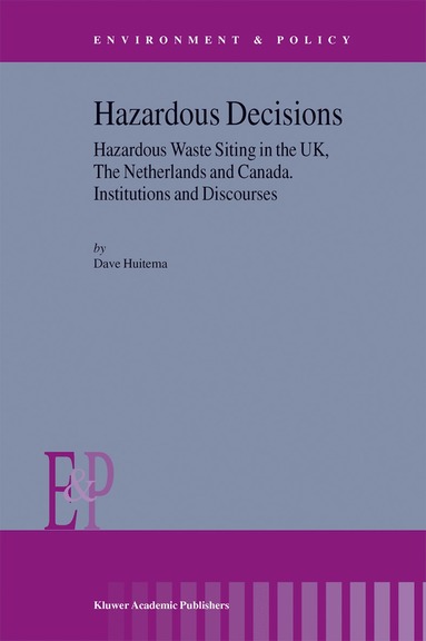 D. Huitema - Hazardous Decisions, Häftad