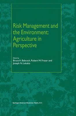 bokomslag Risk Management and the Environment: Agriculture in Perspective