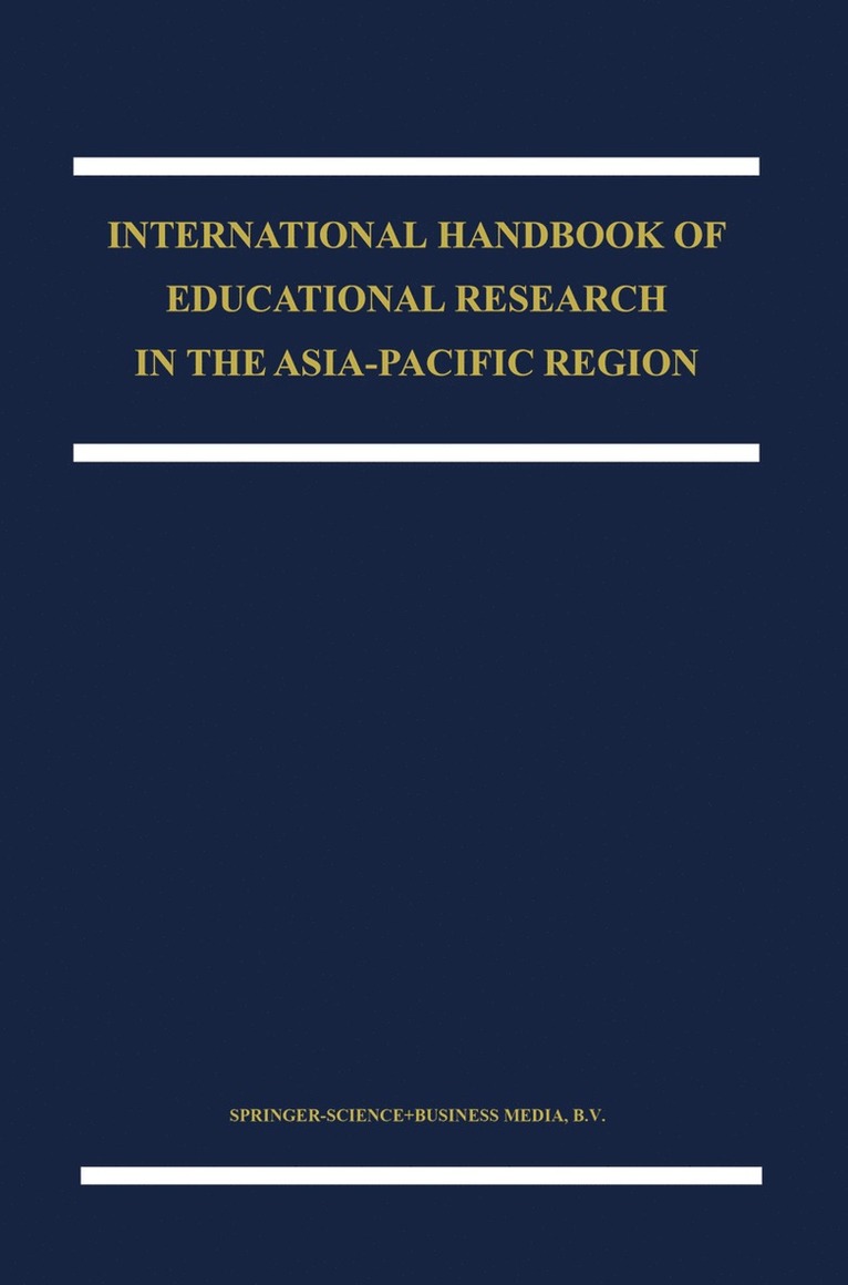 The International Handbook of Educational Research in the Asia-Pacific Region 1