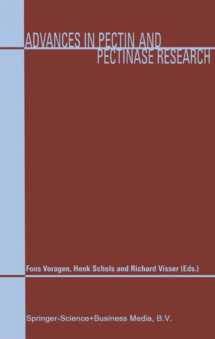 Fons Voragen, Henk Schols, R.G.F. Visser, R. G. F. Visser - Advances in Pectin and Pectinase Research, Häftad