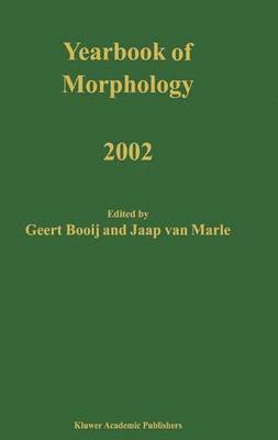 Yearbook of Morphology 2002 1