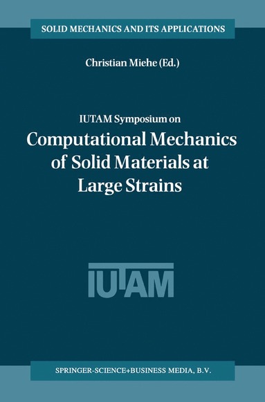 bokomslag IUTAM Symposium on Computational Mechanics of Solid Materials at Large Strains