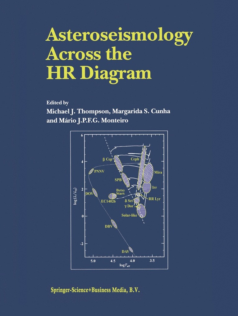 Michael J. Thompson, Margarida S. Cunha, Mário J.P.F.G. Monteiro, Mário J. P. F. G. Monteiro - Asteroseismology Across the HR Diagram, Häftad