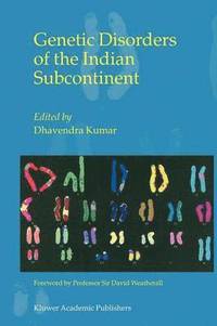 bokomslag Genetic Disorders of the Indian Subcontinent