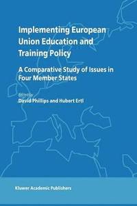 bokomslag Implementing European Union Education and Training Policy