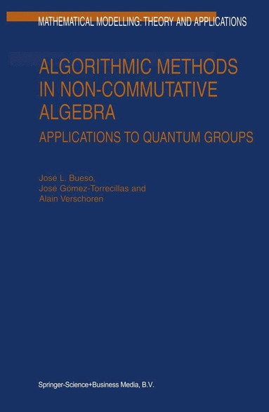 bokomslag Algorithmic Methods in Non-Commutative Algebra