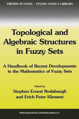 bokomslag Topological and Algebraic Structures in Fuzzy Sets