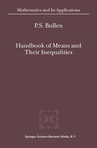 bokomslag Handbook of Means and Their Inequalities