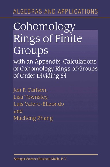 Jon F. Carlson, L. Townsley, Luís Valero-Elizondo, Mucheng Zhang - Cohomology Rings of Finite Groups, Häftad