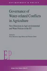 bokomslag Governance of Water-Related Conflicts in Agriculture