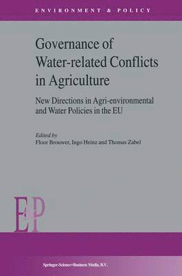 Governance of Water-Related Conflicts in Agriculture 1