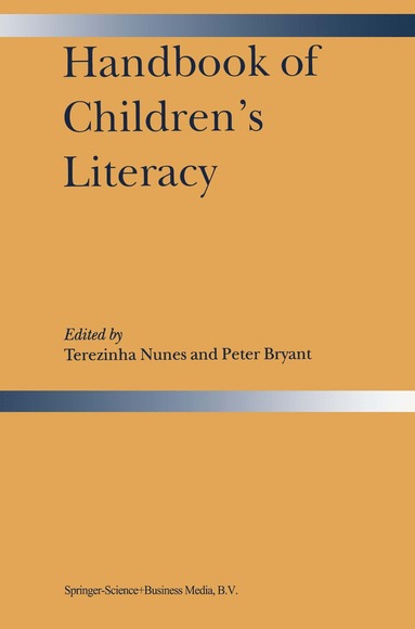 bokomslag Handbook of Children's Literacy