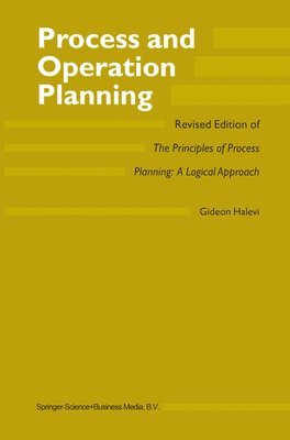bokomslag Process and Operation Planning