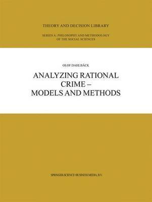 bokomslag Analyzing Rational Crime  Models and Methods