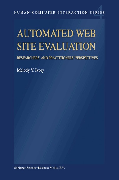 M.Y. Ivory - Automated Web Site Evaluation, Häftad