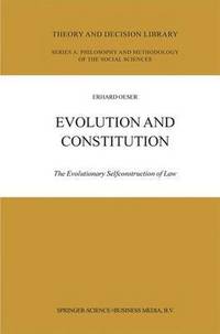 bokomslag Evolution and Constitution