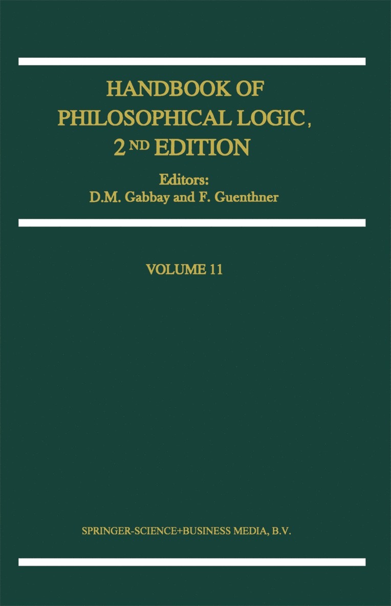 Dov M. Gabbay, Franz Guenthner - Handbook of Philosophical Logic, Häftad