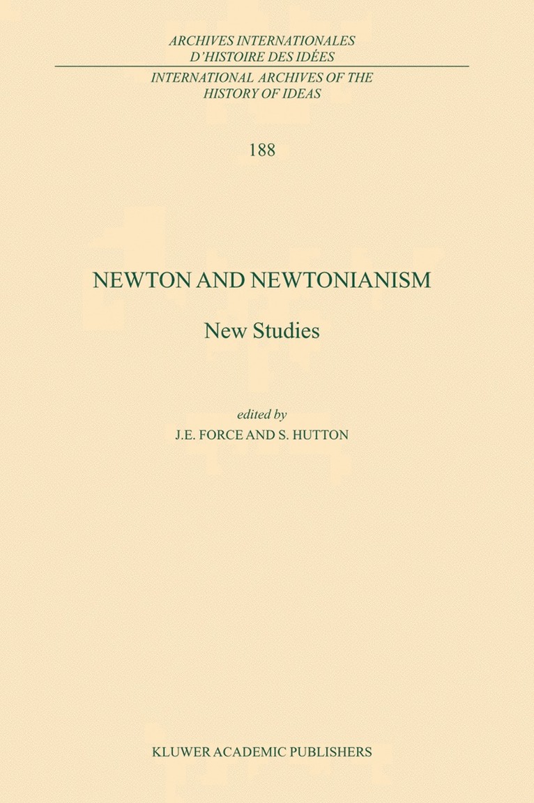 Newton and Newtonianism 1