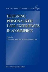 bokomslag Designing Personalized User Experiences in eCommerce