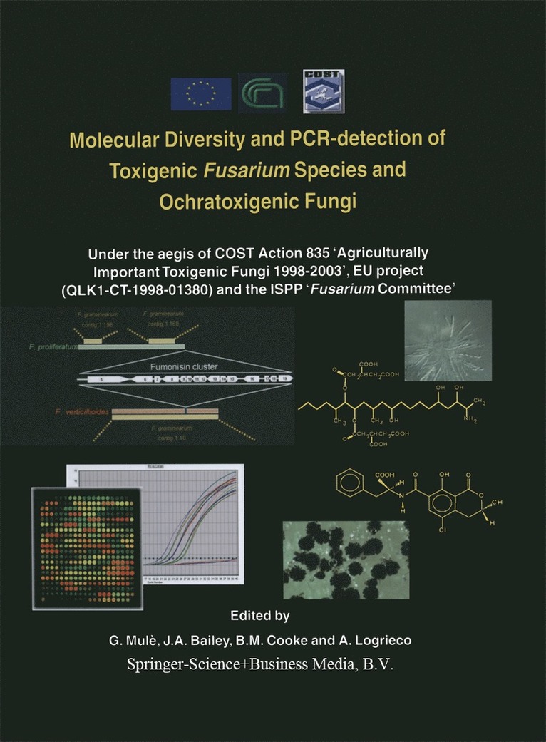 G. Mulè, John A. Bailey, B.M. Cooke, A. Logrieco, John a. Bailey, B. M. Cooke - Molecular Diversity and PCR-detection of Toxigenic Fusarium Species and Ochratoxigenic Fungi, Häftad