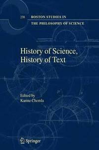 bokomslag History of Science, History of Text