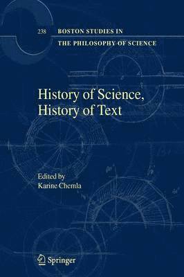 Karine Chemla - History of Science, History of Text, Häftad