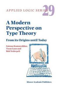 bokomslag A Modern Perspective on Type Theory
