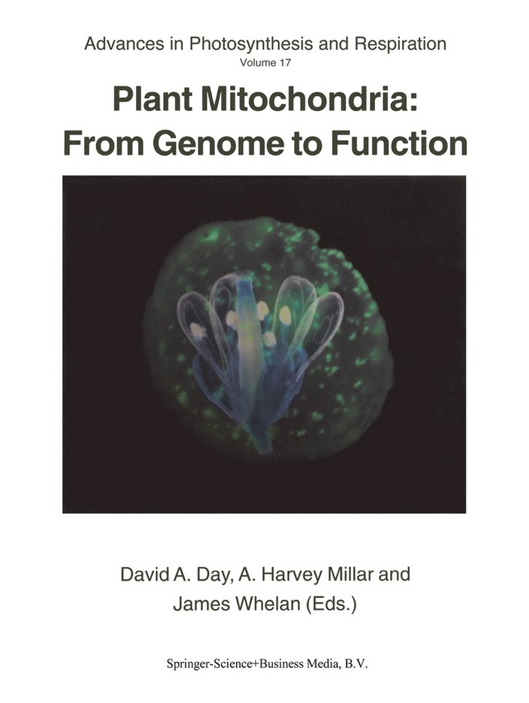 David Day, A. Harvey Millar, James Whelan - Plant Mitochondria: From Genome to Function, Häftad