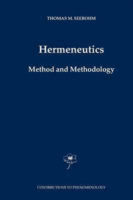 bokomslag Hermeneutics. Method and Methodology