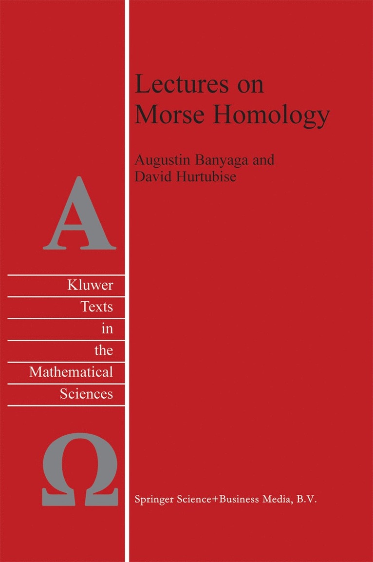 Augustin Banyaga, David Hurtubise - Lectures on Morse Homology, Häftad