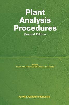 Plant Analysis Procedures 1