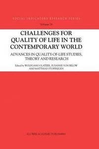 bokomslag Challenges for Quality of Life in the Contemporary World