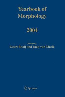 Yearbook of Morphology 2004 1