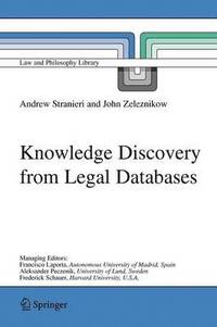 bokomslag Knowledge Discovery from Legal Databases