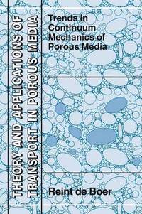 bokomslag Trends in Continuum Mechanics of Porous Media